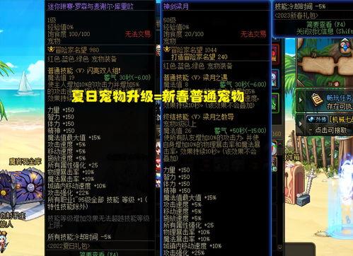 dnf最新爆料夏日套