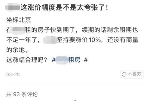 最新爆料房租,涨跌背后的市场风云